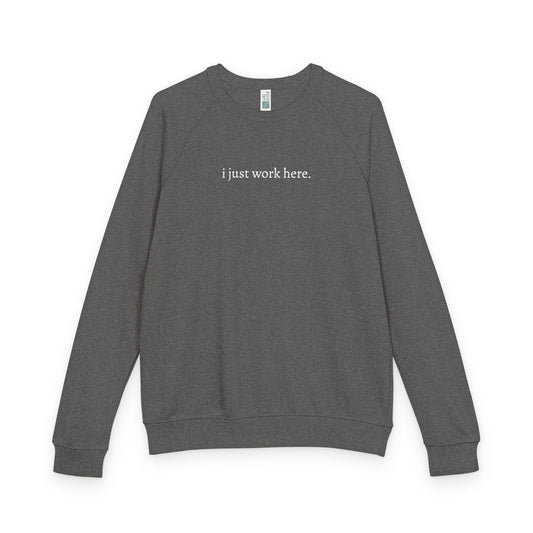 Unisex French Terry Raglan Crewneck